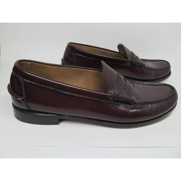 Florsheim Berkley FLS 17058-05 Mens Burgundy Leather Penny Loafers  US 11.5  B main image 11